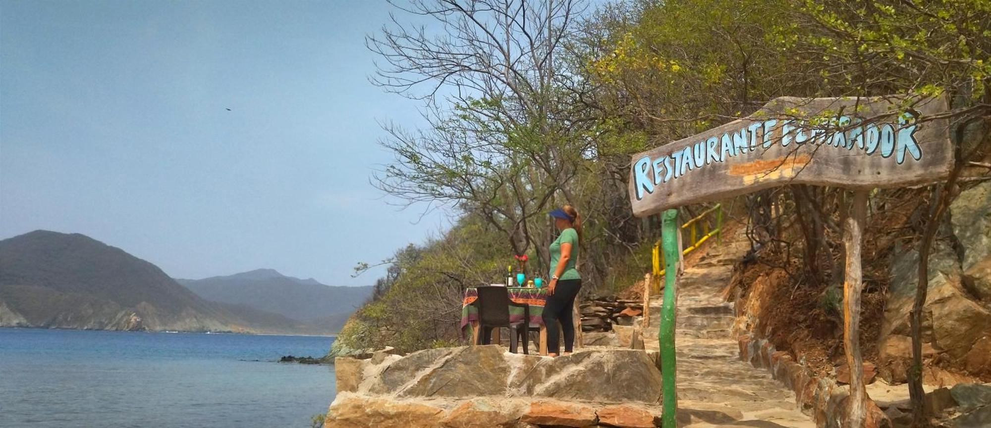 Mirador Playa Cristal Tayrona Hotell Nenguange Exteriör bild