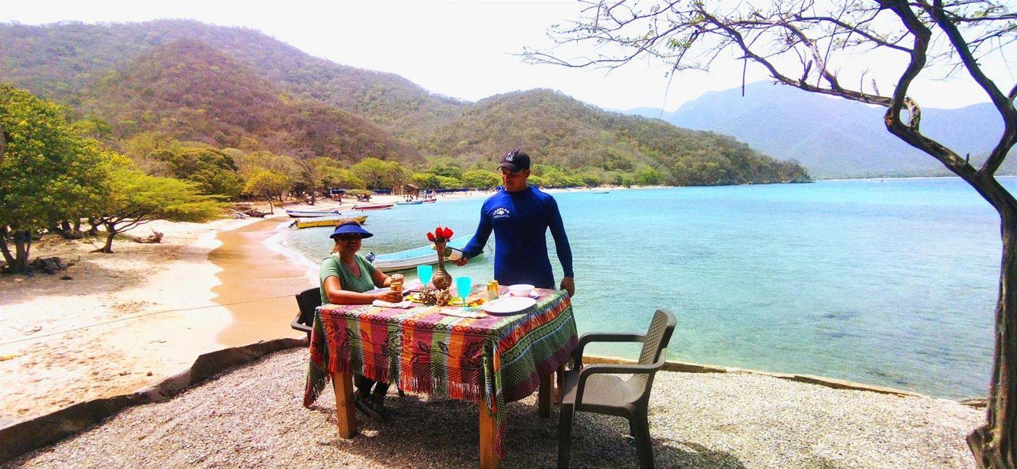 Mirador Playa Cristal Tayrona Hotell Nenguange Exteriör bild