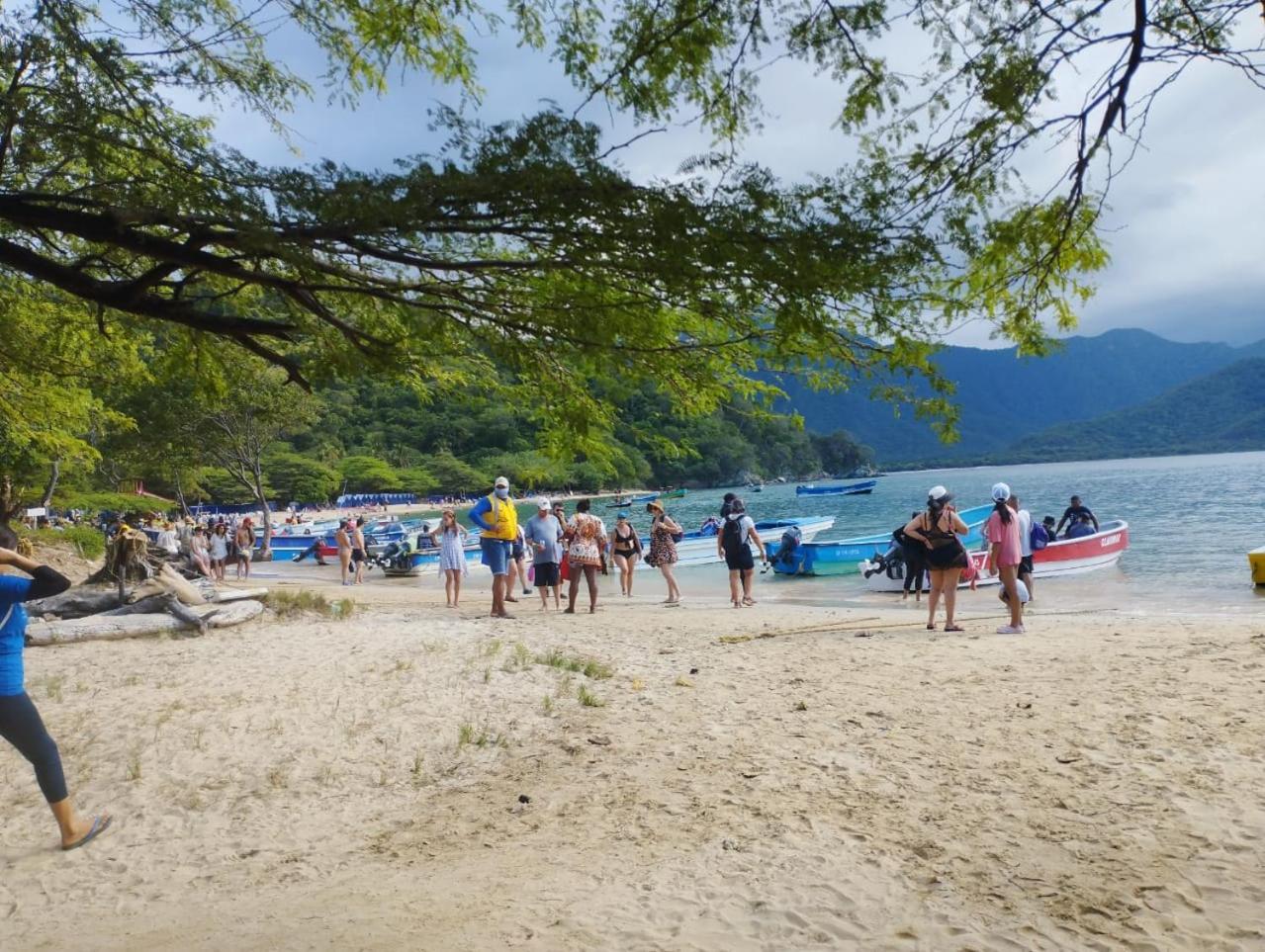 Mirador Playa Cristal Tayrona Hotell Nenguange Exteriör bild