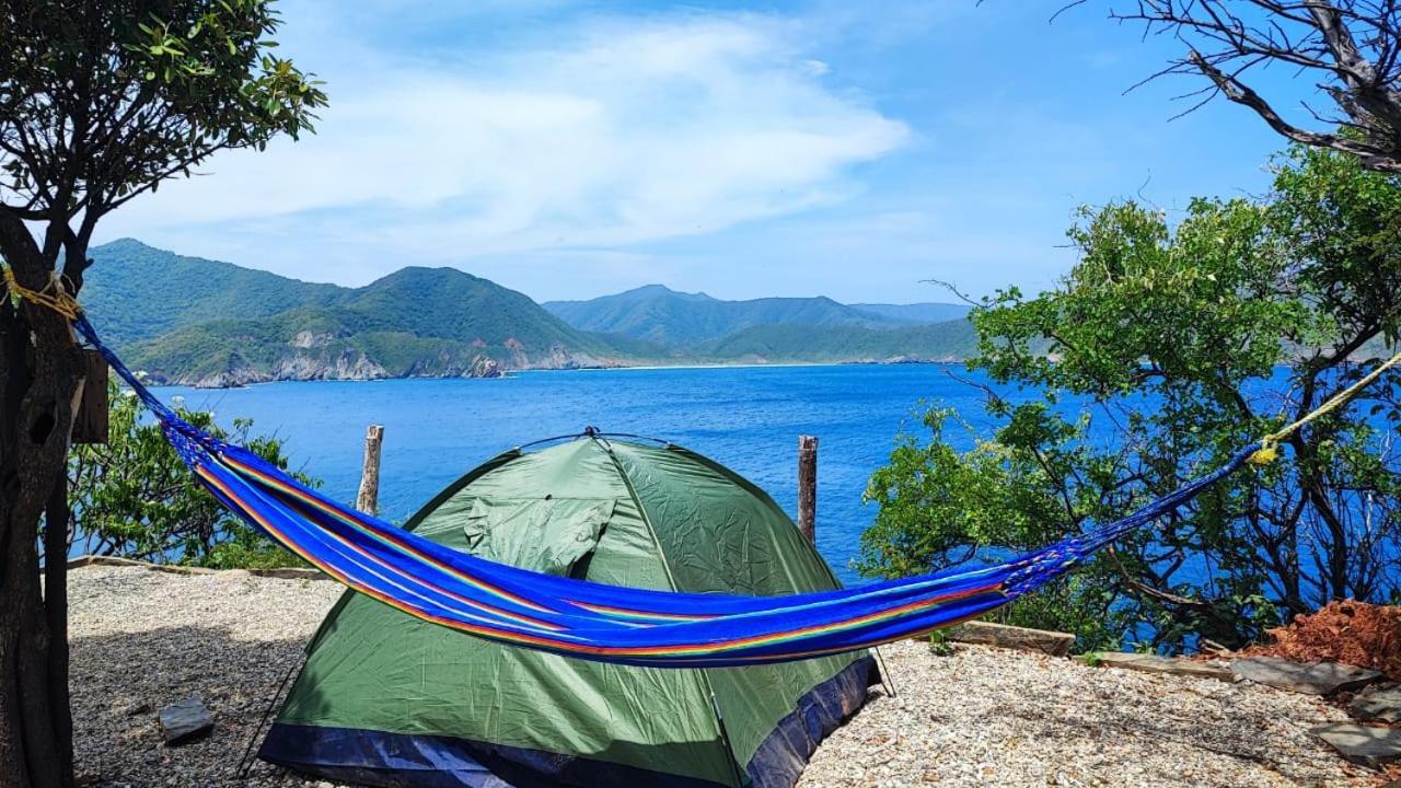 Mirador Playa Cristal Tayrona Hotell Nenguange Exteriör bild