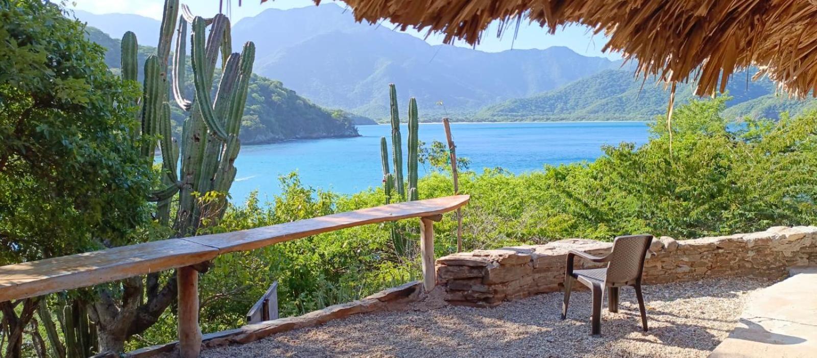 Mirador Playa Cristal Tayrona Hotell Nenguange Exteriör bild